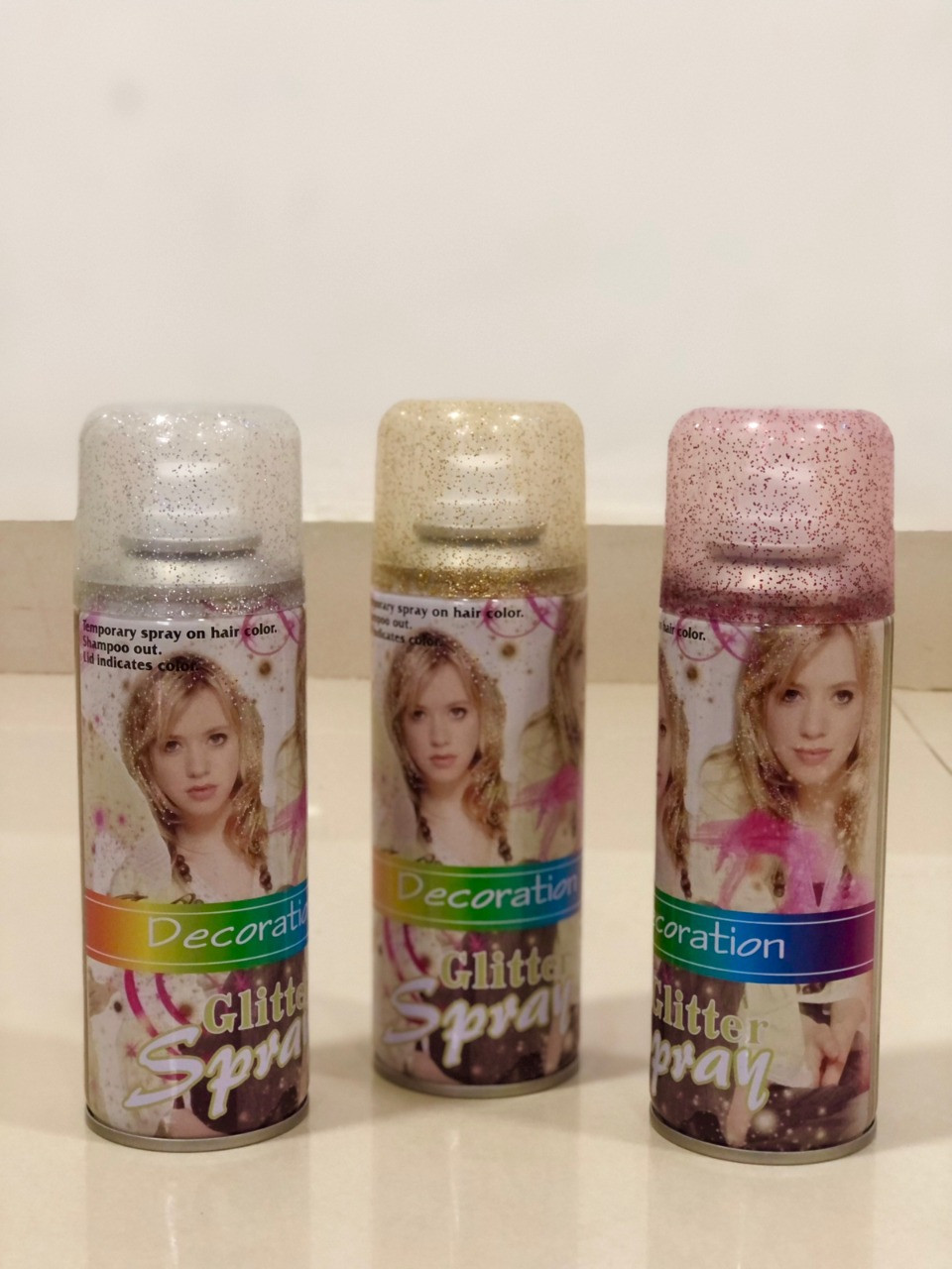 Miniatura 2 de Glitter Para El Cabello En Spray 80g